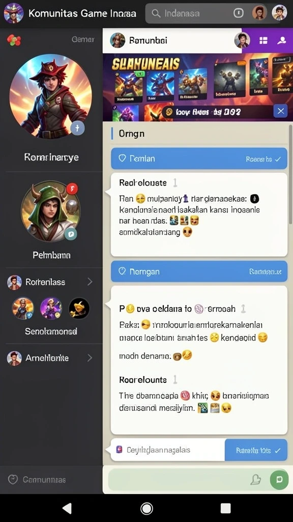 Lihat karakter unik yang dapat Anda pilih dalam permainan.