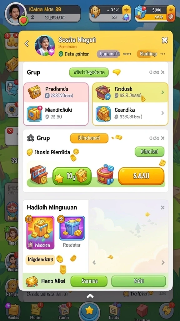 Tangkapan layar ini menampilkan mode multiplayer yang mendebarkan.