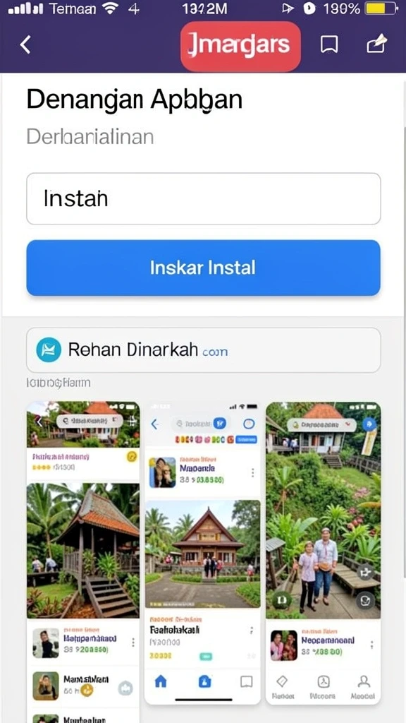 Fitur berbagi yang menyenangkan untuk komunitas.