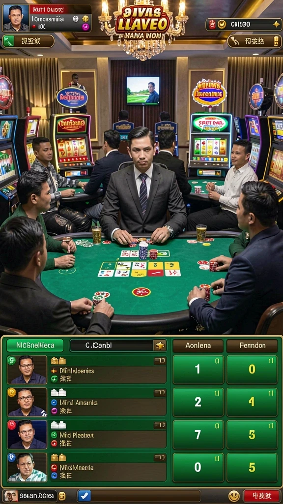 Tampilan utama permainan dengan navigasi yang mudah.