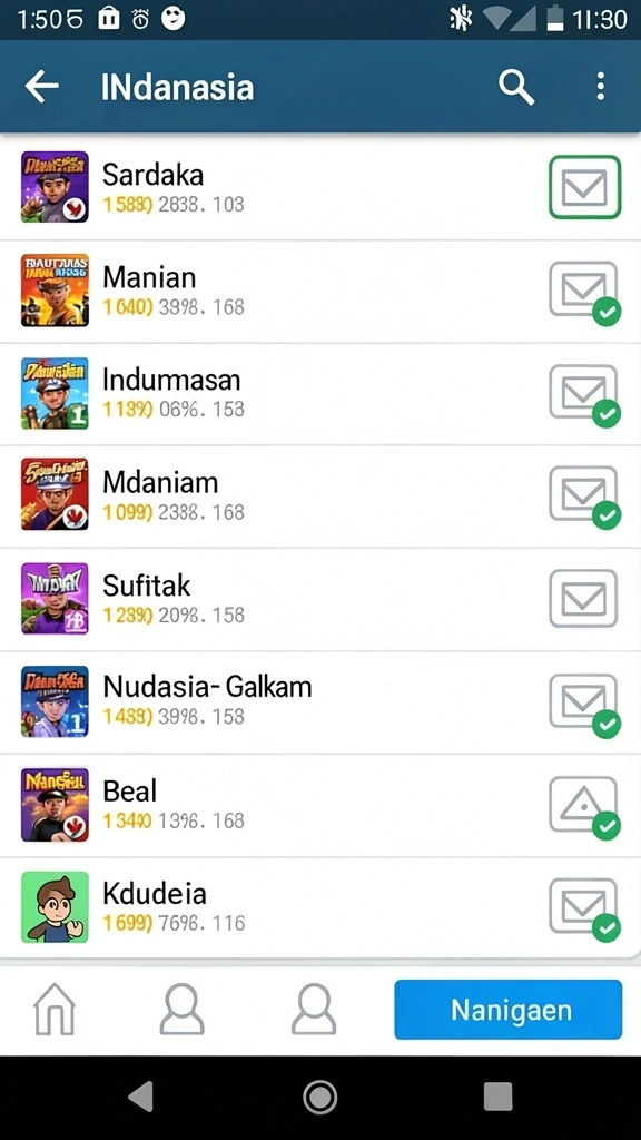 Karakter dengan berbagai kemampuan unik.