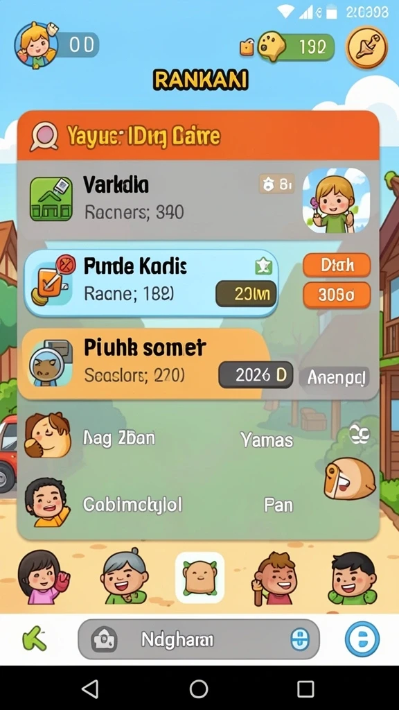 Komunitas aktif yang mendukung pemain.