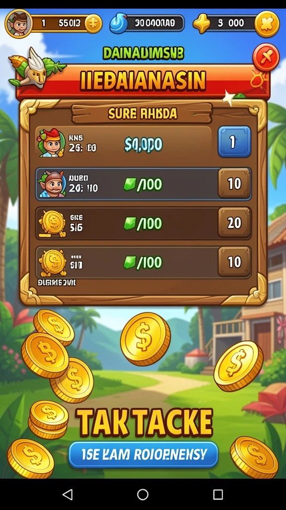 Gameplay yang mendebarkan dan penuh tantangan.