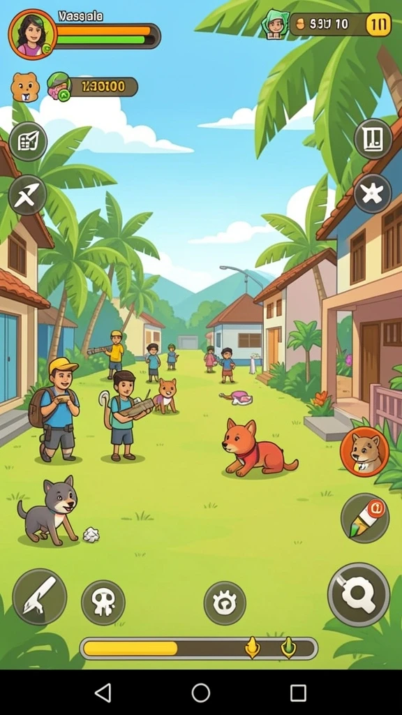 Tampilan awal yang menarik perhatian pengguna.