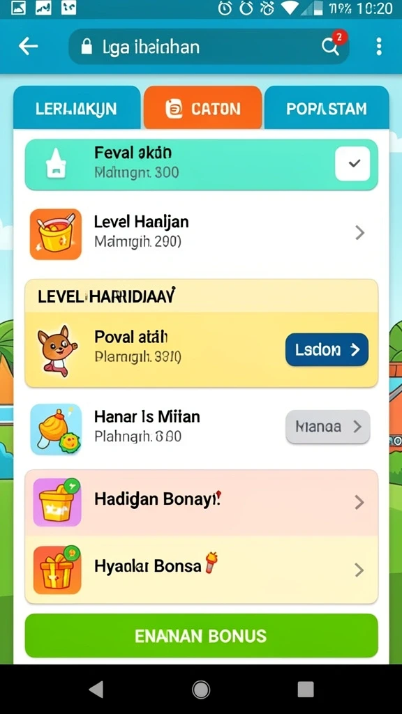 Gameplay seru dengan berbagai tantangan.