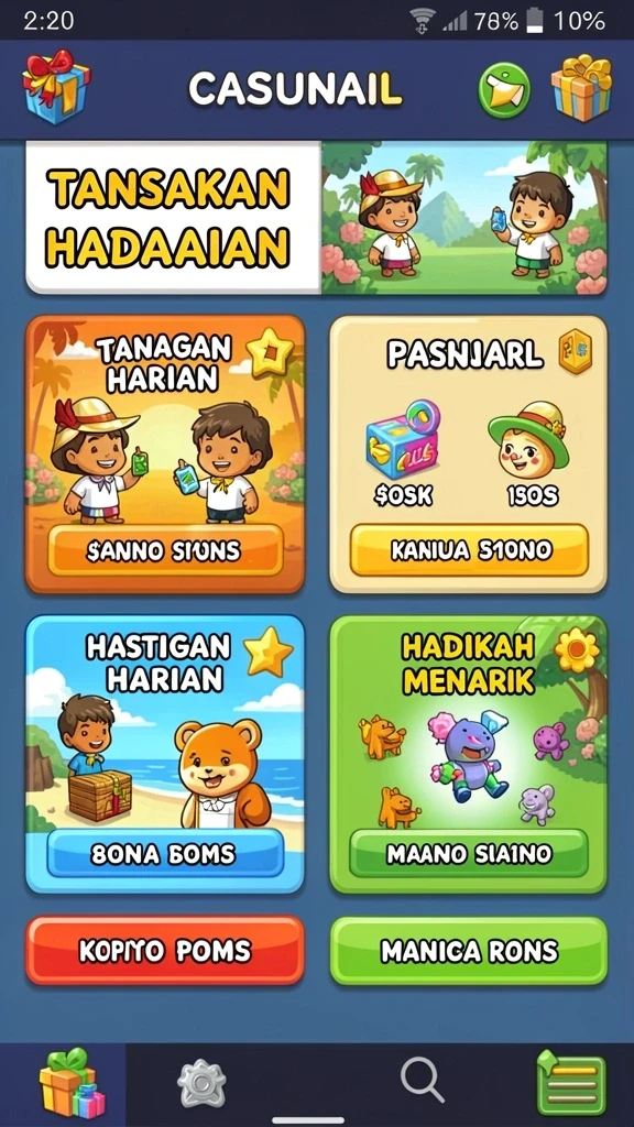 Tampilan antarmuka pengguna yang menarik dan mudah dinavigasi.
