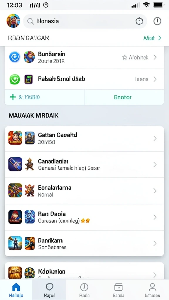 Tampilan antarmuka DUBAITOTO yang menarik dan modern.