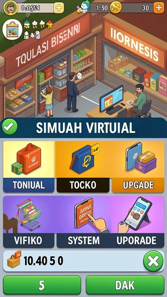 Aksi gameplay yang intens dan seru.