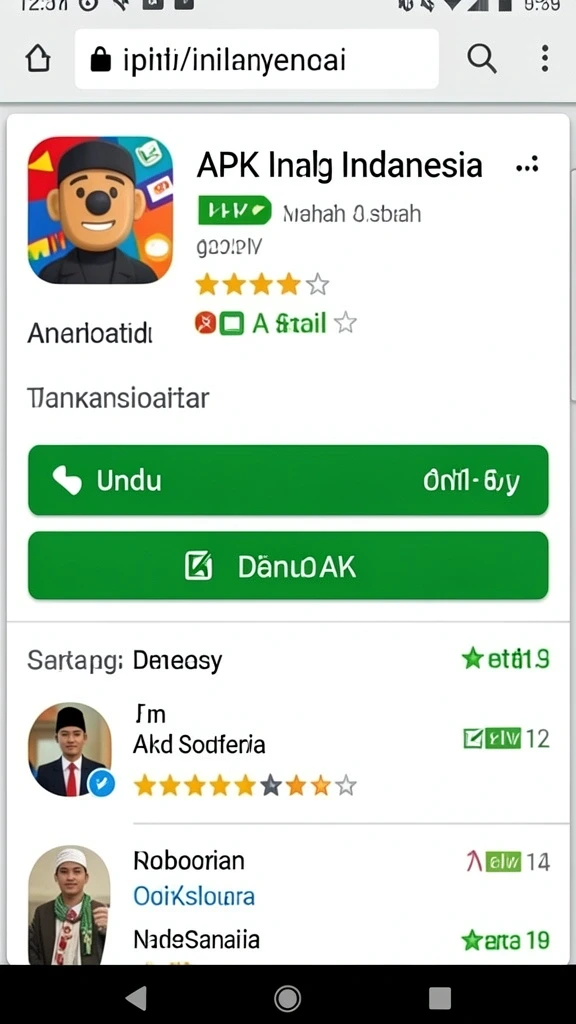 Screenshot menunjukkan aksi seru dalam permainan.