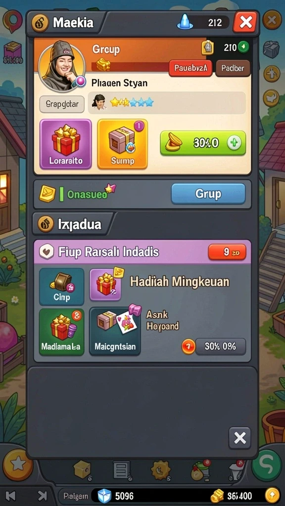 Berbagai pilihan mode permainan yang seru dan menantang.