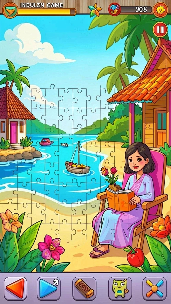 Grafik berkualitas tinggi yang membuat pengalaman bermain semakin seru.