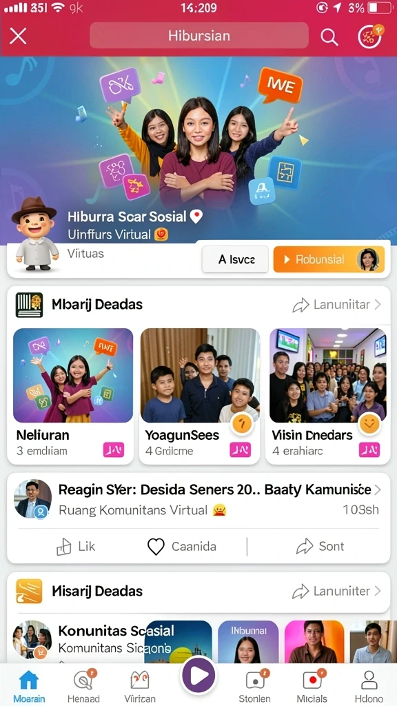 Menampilkan karakter utama HEBAT303 yang siap beraksi.