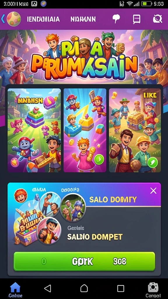 Tantangan seru menunggu di setiap level permainan.