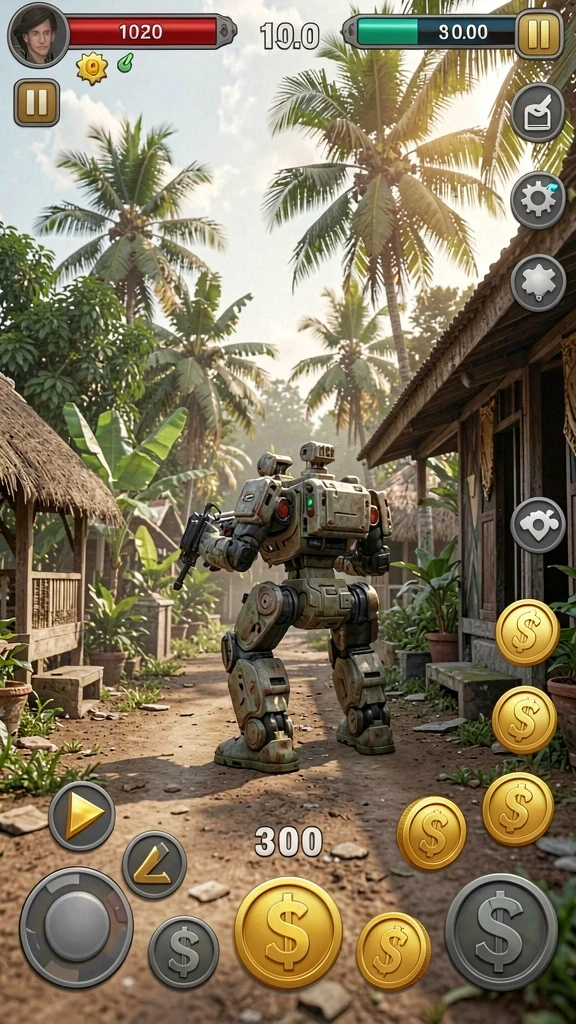 Tangkapan layar menampilkan gameplay seru yang menantang.