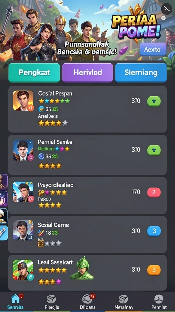 Tangkapan layar memperlihatkan mode multiplayer yang penuh aksi.