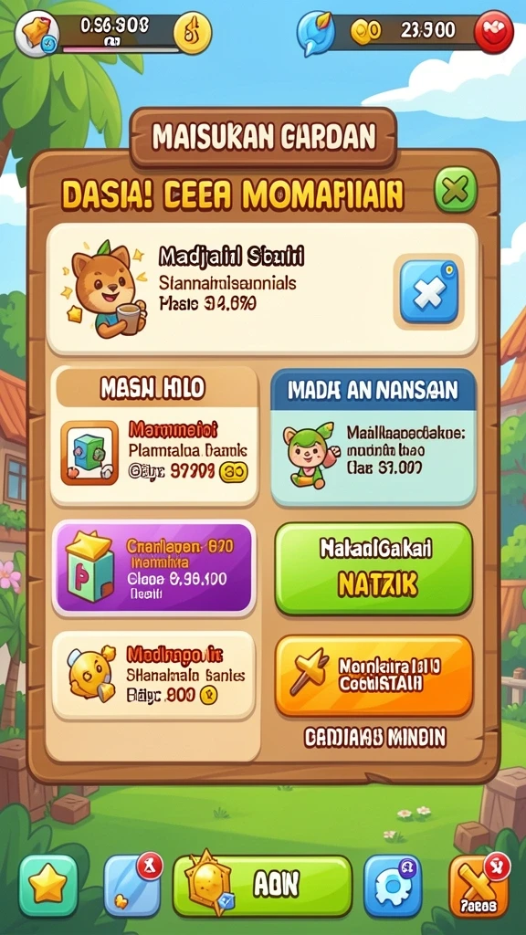 Sistem reward yang menguntungkan pemain.