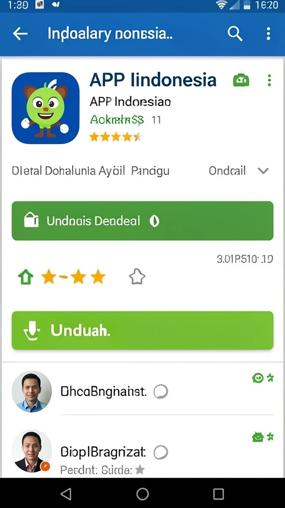 Tampilan antarmuka yang ramah pengguna.