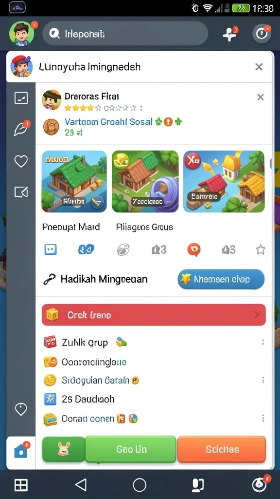 Grafis berkualitas tinggi yang membuat permainan semakin hidup.