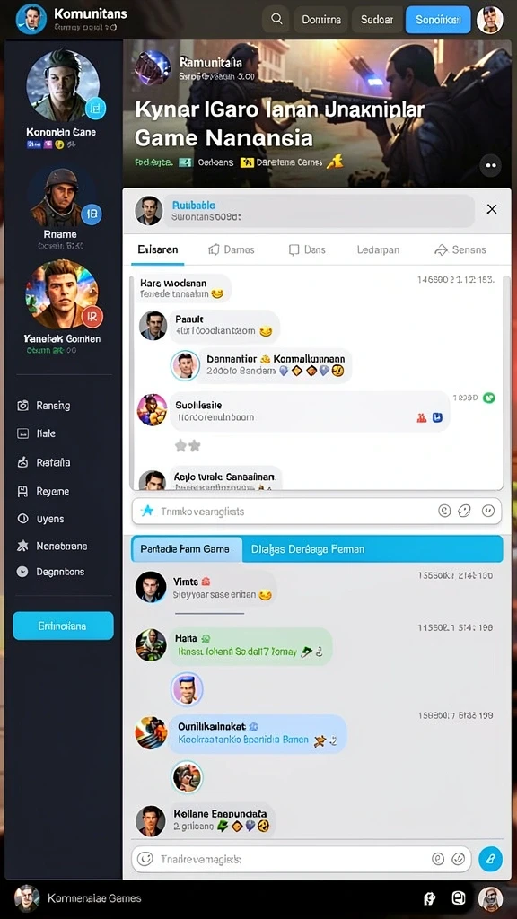 Tampilan antarmuka yang menarik dan user-friendly.