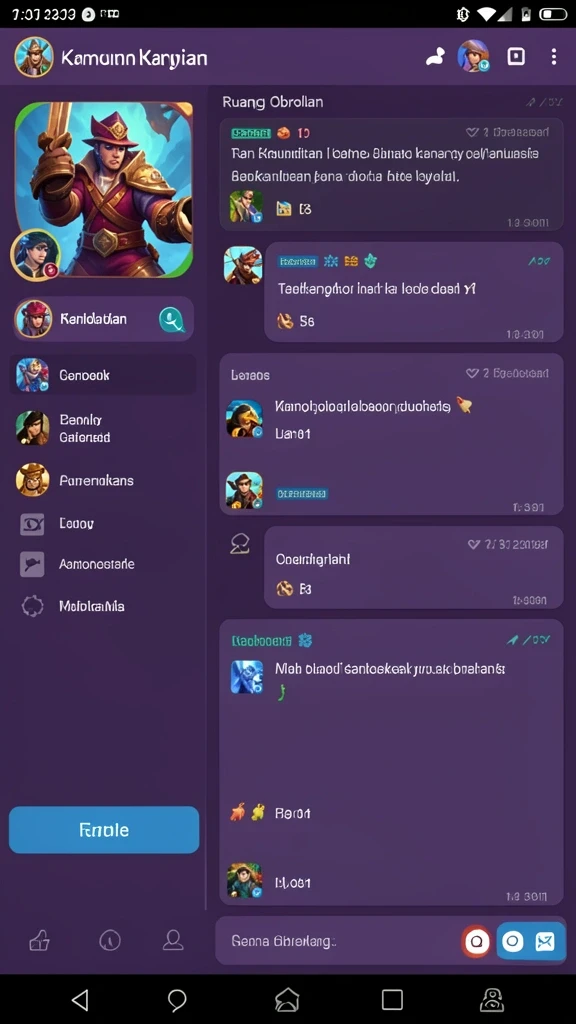 Gambar menunjukkan bagian dari level yang penuh tantangan.