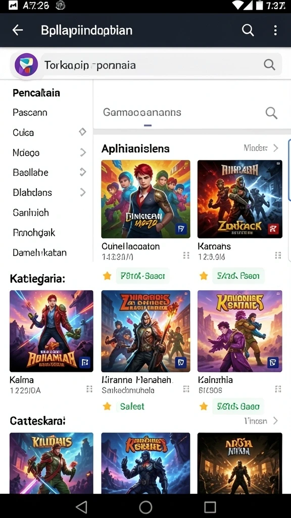 Tampilan antarmuka yang ramah pengguna mudah dijelajahi.