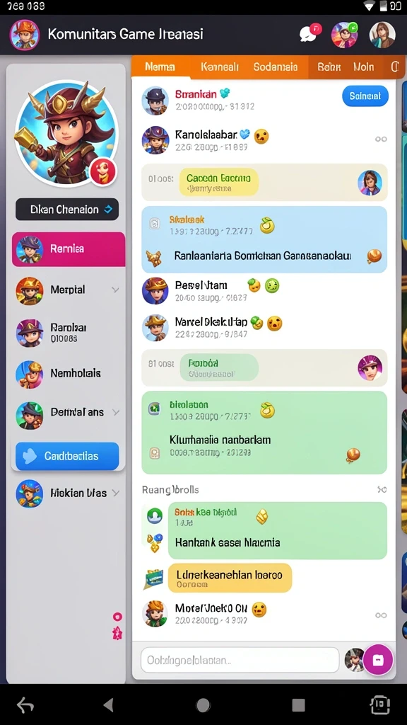 Mode permainan multiplayer yang seru dan kompetitif.