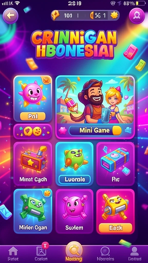 Screenshot menunjukkan aksi seru dalam pertempuran.