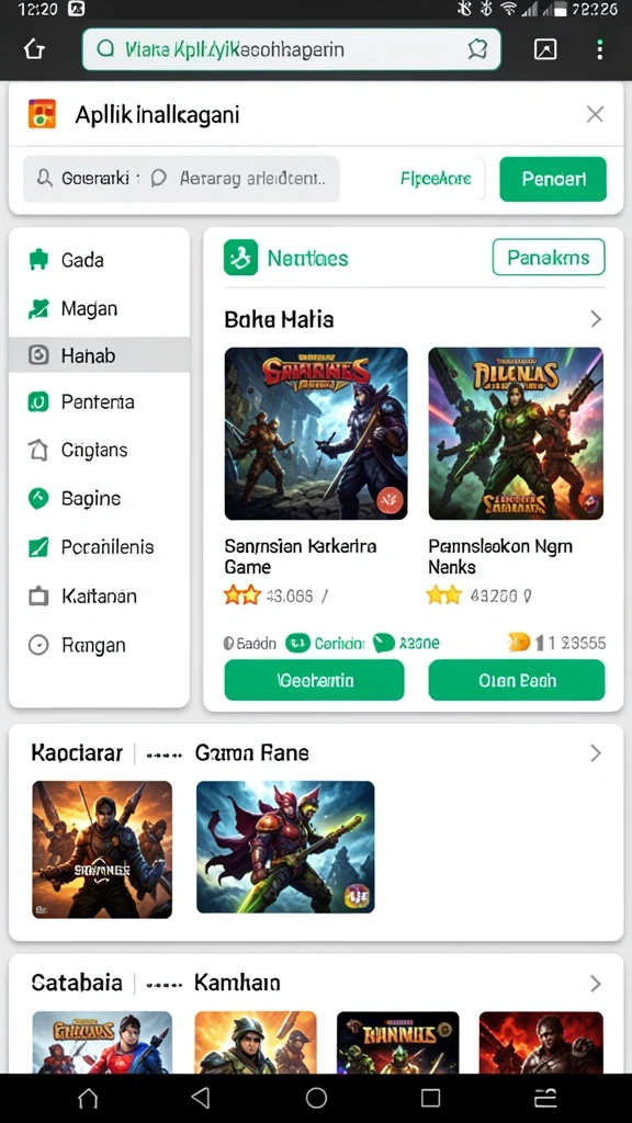Karakter dengan kustomisasi yang beragam.