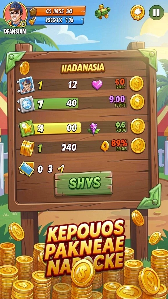 Screenshot memperlihatkan fitur bonus menarik yang ditawarkan MASTERTOTO.