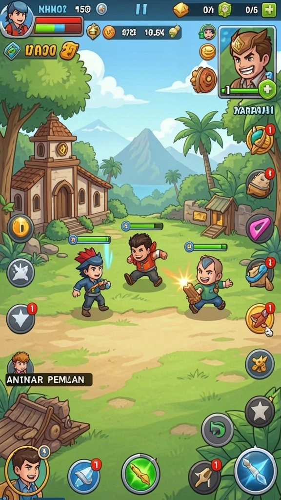 Tampilan antarmuka pengguna yang menarik dan mudah digunakan.