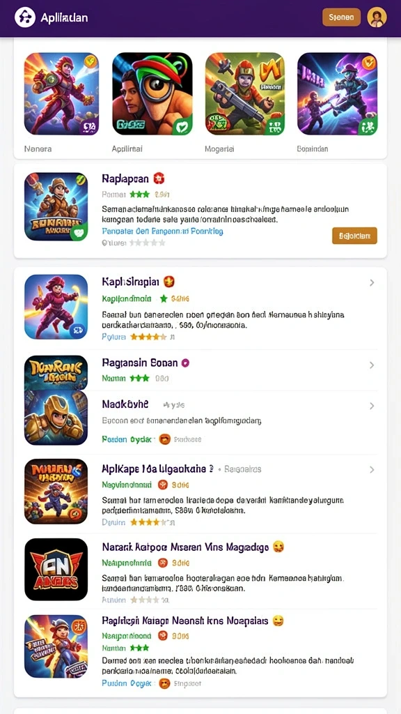 Tampilan ladang yang indah dan menawan.