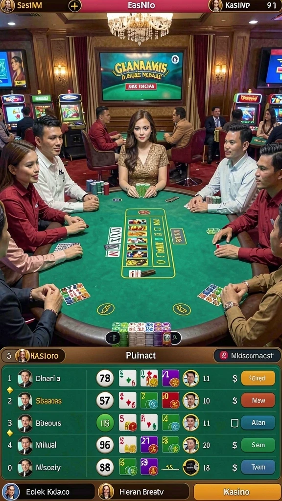 Screenshot menarik dari aksi permainan di PARIS88.