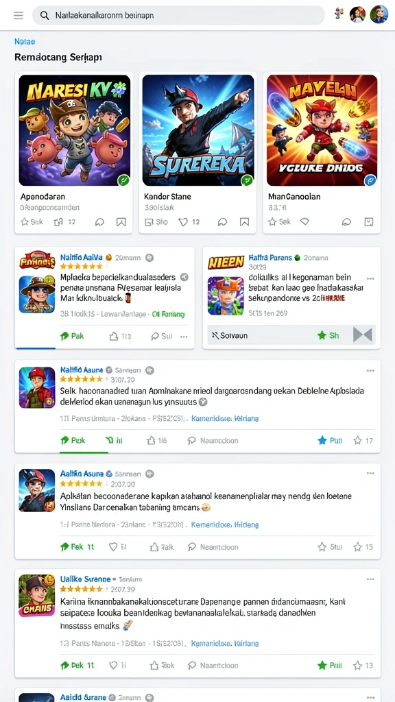Tampilan antarmuka yang user-friendly dan menarik.