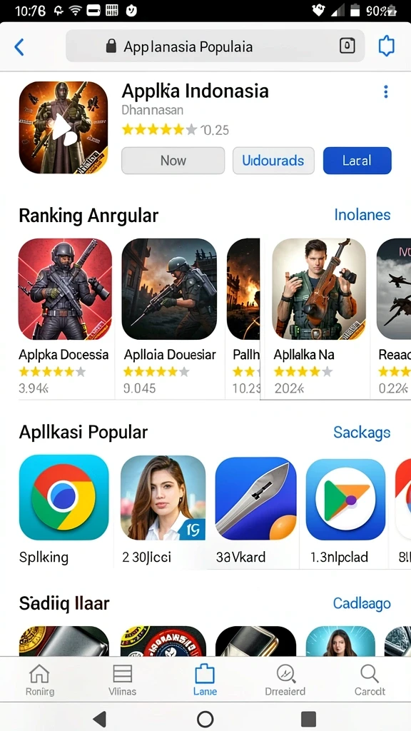 Pengguna bersaing di leaderboard global.