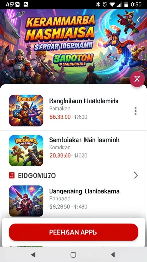 Mode permainan multiplayer yang seru.