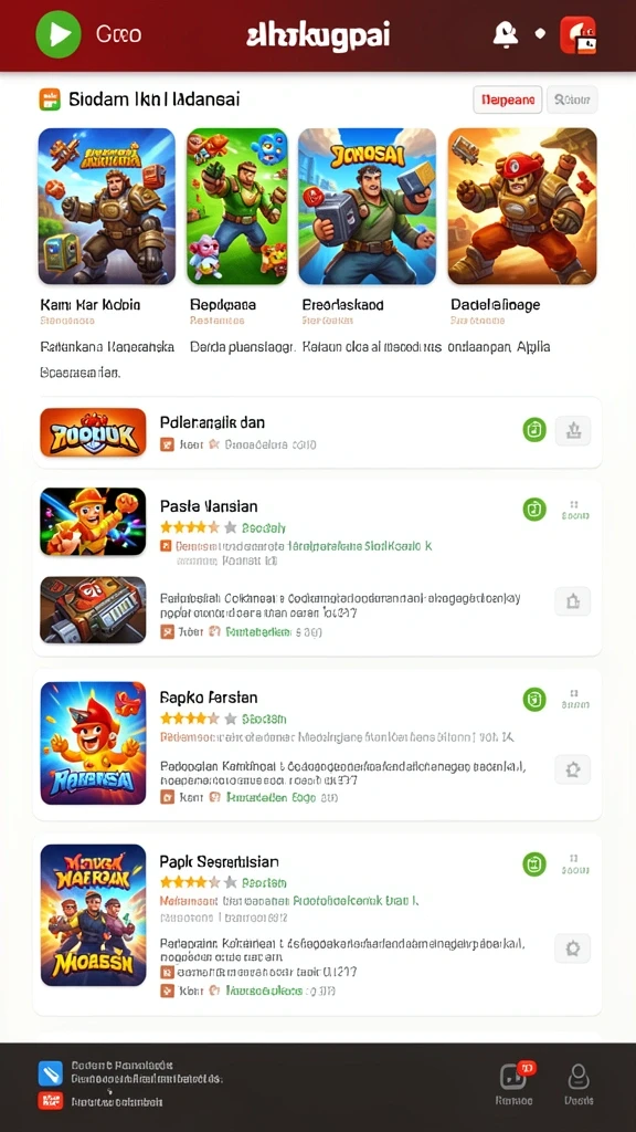 Screenshot menampilkan karakter utama sedang beraksi melintasi rintangan.