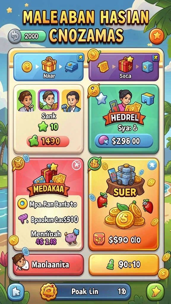 Mode multiplayer untuk berkompetisi secara online.