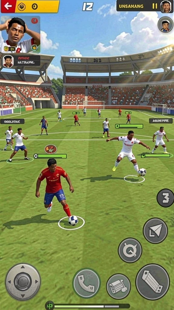 Mode multiplayer yang kompetitif.