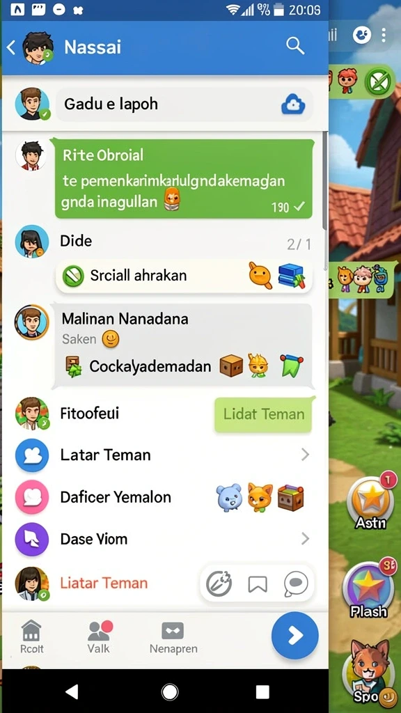 Tampilan utama aplikasi SONTOGEL yang menawan.