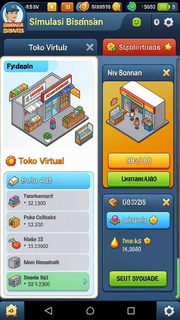Screenshot menunjukkan pilihan karakter yang beragam.