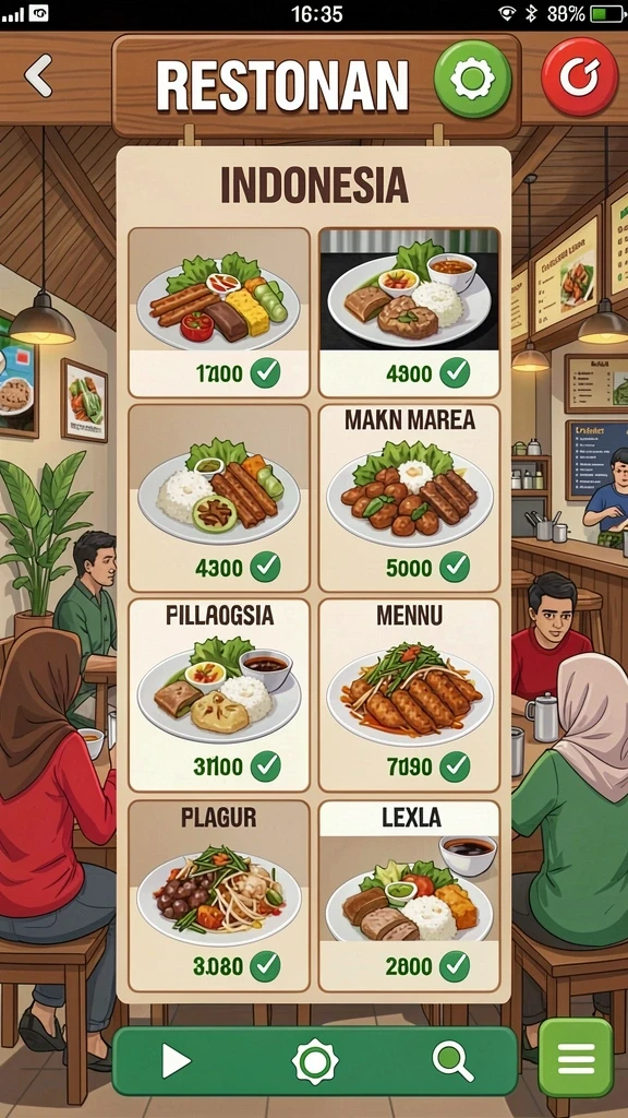 Tampilan antarmuka yang sederhana dan mudah digunakan.
