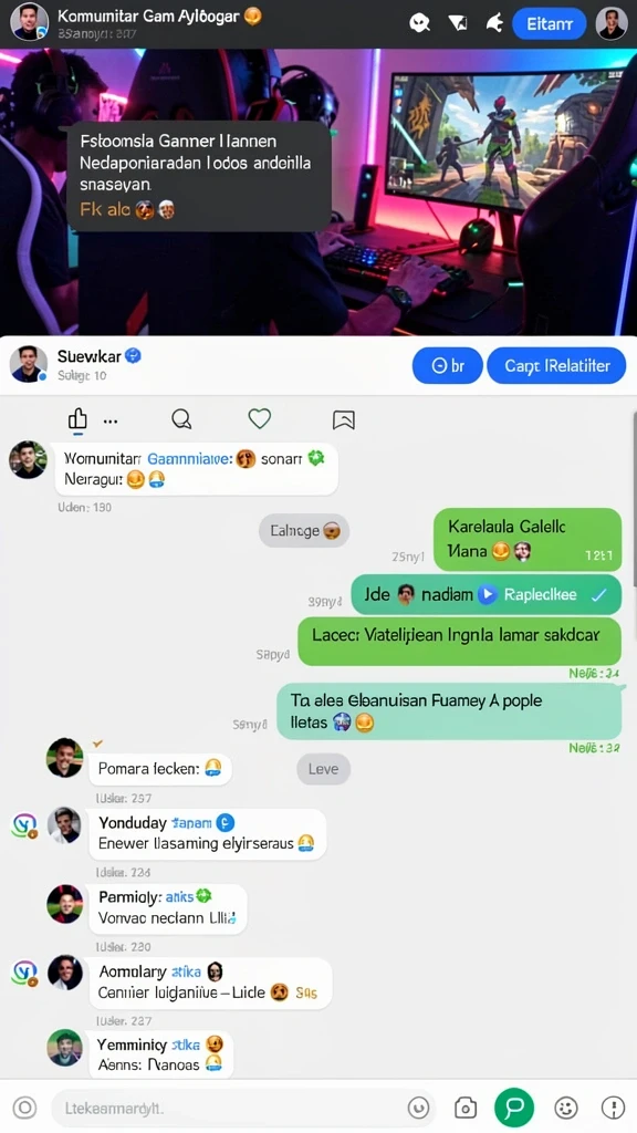 Bergabung dan bermain dengan teman dalam mode online.
