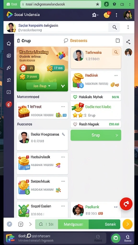 Gameplay seru dengan berbagai tantangan dan misi.